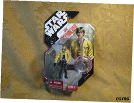 【極美品/品質保証書付】 アンティークコイン コイン 金貨 銀貨 [送料無料] Hasbro Star Wars A New Hope 30th Anniversary Luke Skywalker - Collector Coin