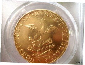 【極美品/品質保証書付】 アンティークコイン 硬貨 1822年 メキシコ アグスティナス 8 エスクード 8E ゴールド コイン レア- show original title [送料無料] #oof-wr-5575-36