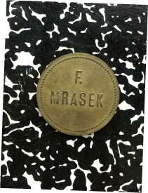 【極美品/品質保証書付】 アンティークコイン コイン 金貨 銀貨 [送料無料] U/D チェコスロバキア F. Mrasek 3 Kg. Tausch-Brot Token (1 コインのみ)- show original title