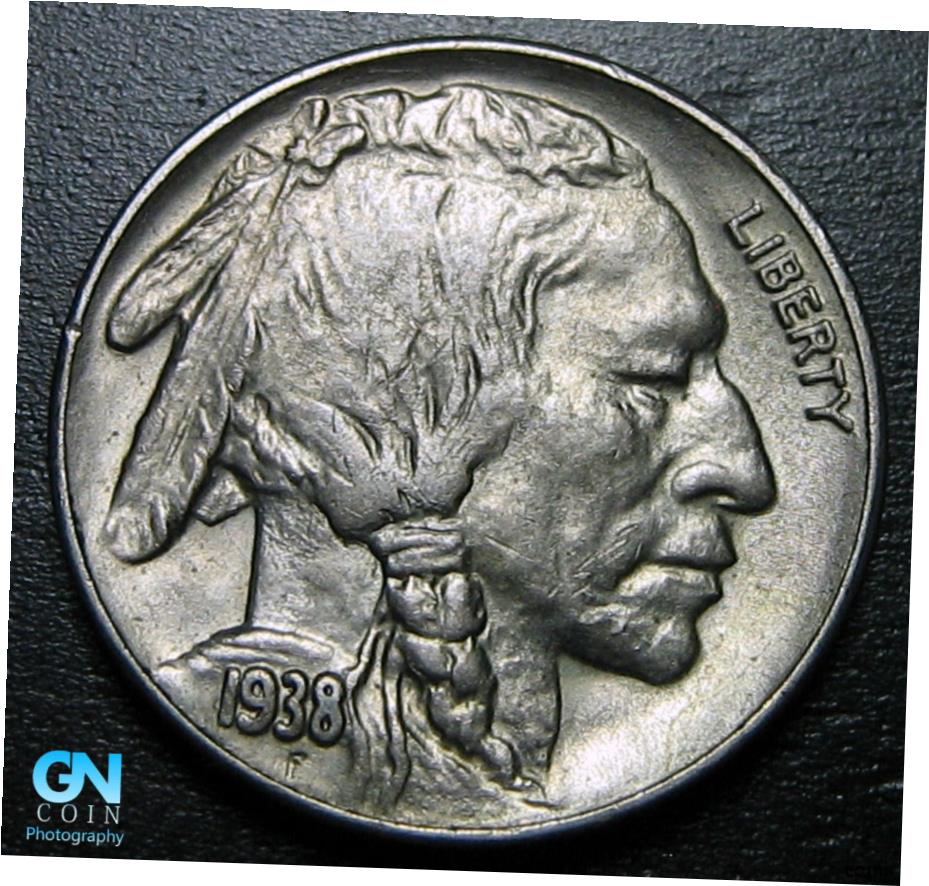 【極美品/品質保証書付】 アンティークコイン コイン 金貨 銀貨 [送料無料] 1938 D Buffalo Nickel-私たちにオファーを ！ #B0172- show original title：金銀プラチナ ワールドリソース