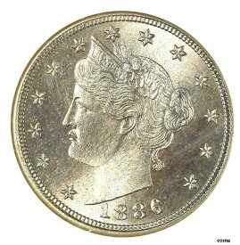 【極美品/品質保証書付】 アンティークコイン 硬貨 1886年 5C PR67 NGC-リバティ ニッケル- show original title [送料無料] #oot-wr-6023-227