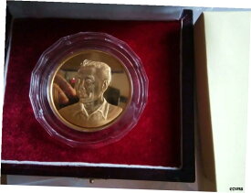 【極美品/品質保証書付】 アンティークコイン コイン 金貨 銀貨 [送料無料] China Zhou En-lai Century Of Birth --gold Plated Medal Limited Edition of 4,000