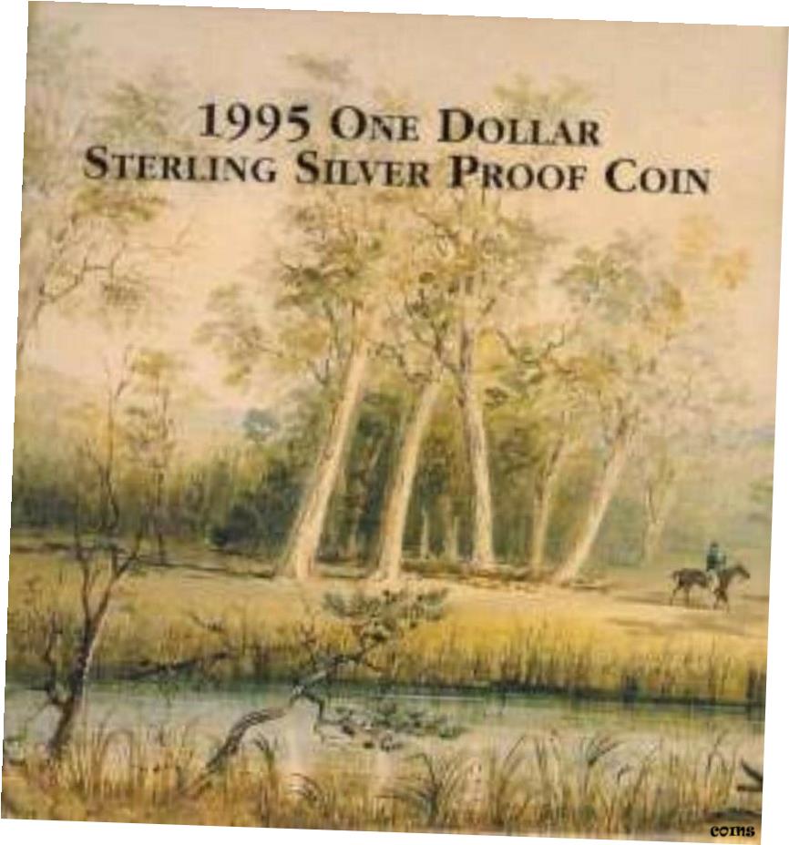  アンティークコイン コイン 金貨 銀貨  [送料無料] 1995 Australian $1 Waltzing Matilda Silver Proof