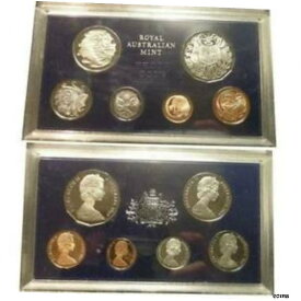【極美品/品質保証書付】 アンティークコイン コイン 金貨 銀貨 [送料無料] 1969 Australia Six Coin Proof Set