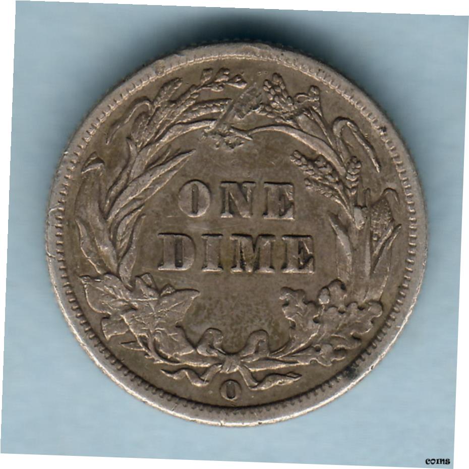 アンティークコイン コイン 金貨 銀貨 [送料無料] U.S.A. 1906-O Dime.. gVF/aEF - Trace Lustre