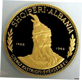 【極美品/品質保証書付】 アンティークコイン 硬貨 1970 ゴールド アルバニア 500 リーク 100 鋳造 2.857oz NGC プルーフ 63 UC PRINCE SKANDERBEG- show original title [送料無料] #oot-wr-6567-332