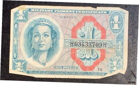 シリーズ 611 - $1-MPCミリタリー支払い証明書- show original titleSeries 611 - $1-MPC Military Payment Certificate- show original title
