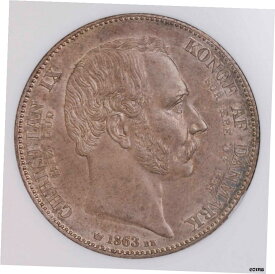 【極美品/品質保証書付】 アンティークコイン 硬貨 NGC-MS65 1863 Y-3 DENMARK 2 ライグダラー シルバー トーン BU トップグレード- show original title [送料無料] #oot-wr-6607-314