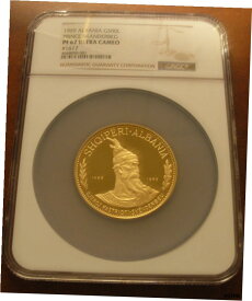 【極美品/品質保証書付】 アンティークコイン 金貨 Albania 1969 Gold 500 Leke NGC PF67UC Prince Skanderbeg 鋳造 - 200- show original title [送料無料] #got-wr-6613-310