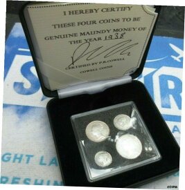 VICTORIA MAUNDY MONEY 1838 - 1887 YOUNG HEAD REF SPINK 3916 BOXED WITH CERTVICTORIA MAUNDY MONEY 1838 - 1887 YOUNG HEAD REF SPINK 3916 BOXED WITH CERT
