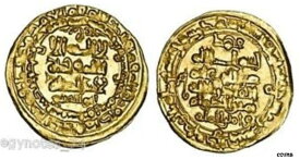 【極美品/品質保証書付】 アンティークコイン コイン 金貨 銀貨 [送料無料] ISLAMIC GHAZNAVID GOLD DINAR MAHMUD 418 AH NAYSABUR (FU-2) 、 レア- show original title