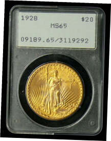 【極美品/品質保証書付】 アンティークコイン 硬貨 1928年 MS-65 第一世代ホルダー PCGS $20 セントガウディンダブルイーグル- show original title [送料無料] #oot-wr-6734-63