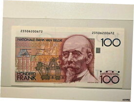 【極美品/品質保証書付】 アンティークコイン コイン 金貨 銀貨 [送料無料] Belgium, ND(1982-1994), 100 Francs, P-142a5, UNC Banknote