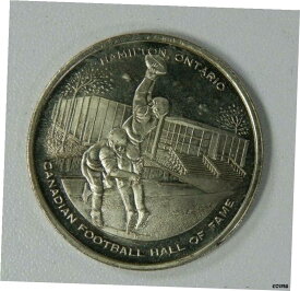 【極美品/品質保証書付】 アンティークコイン コイン 金貨 銀貨 [送料無料] 1972 Grey Cup Hamilton Ontario $1