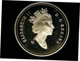 【極美品/品質保証書付】 アンティークコイン コイン 金貨 銀貨 [送料無料] 1996 Canada Proof Sterling Silver Dollar - 200th Anniversary John McIntosh
