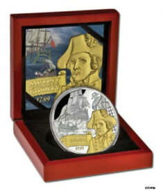 【極美品/品質保証書付】 アンティークコイン コイン 金貨 銀貨 [送料無料] 2014 Niue $10 Mutiny On The Bounty 5oz Silver Proof Coin Rare Limited Edition