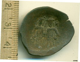 【極美品/品質保証書付】 アンティークコイン コイン 金貨 銀貨 [送料無料] Alexis III 1195-1203 Christ Saint Const.