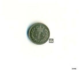 1876年 イギリス 1ペニー・マウンディ。 PL631876 ??Great Britain 1 Penny Maundy; PL 63