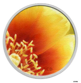 【極美品/品質保証書付】 アンティークコイン コイン 金貨 銀貨 [送料無料] 2013 CANADA 25 cent Coloured Coin - Prickly Pear cactus - coin only