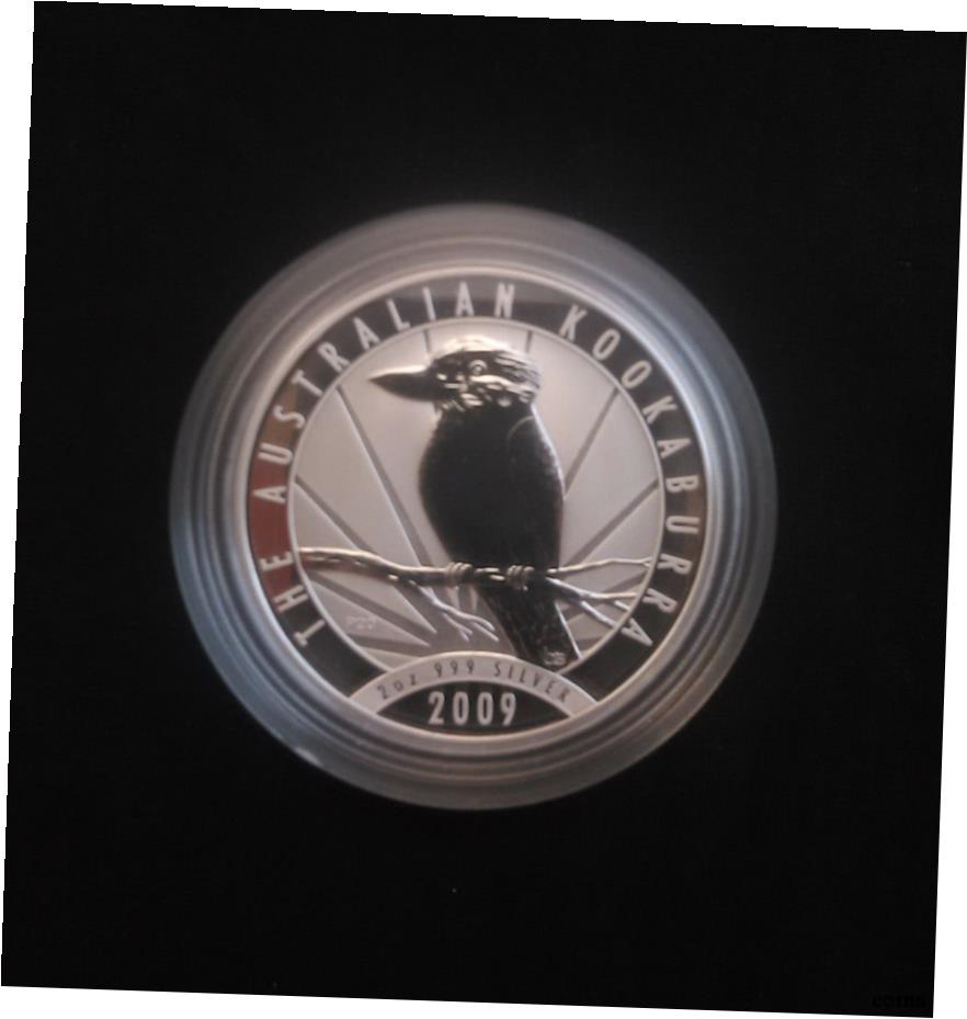アンティークコイン コイン 金貨 銀貨 [送料無料] 2009年 S$ 2 オーストラリア 2オンス シルバー Kookaburra - 20 991 低鋳造- show original title