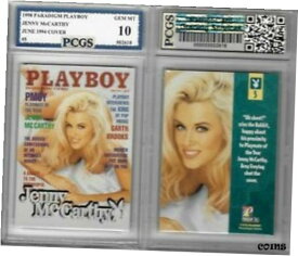 【極美品/品質保証書付】 アンティークコイン コイン 金貨 銀貨 [送料無料] 1998 Playboy Jenny McCarthy June 1994 Cover Card Graded PCGS 10 GEM MINT!!!