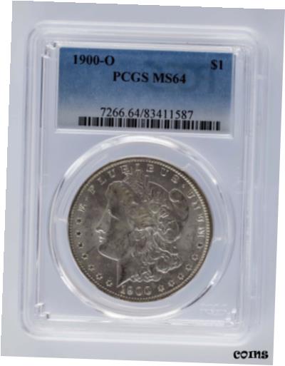 アンティークコイン コイン 金貨 銀貨 [送料無料] 1900-O Silver Morgan Dollar $1 PCGS Graded MS64