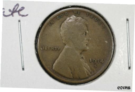 アンティークコイン コイン 金貨 銀貨 [送料無料] 1914-D Lincoln Cent Key Date Very Goodのサムネイル