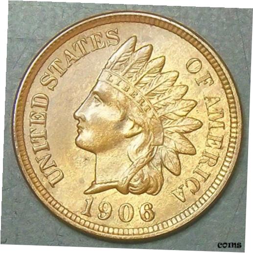 アンティークコイン コイン 金貨 銀貨 [送料無料] FULL LIBERTY & DATE 1906 IHC UNC BU MS FOUR DEEP DIAMONDS & LUSTROUS COIN!のサムネイル