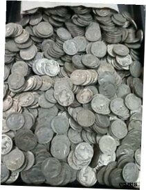 【極美品/品質保証書付】 アンティークコイン コイン 金貨 銀貨 [送料無料] Huge Lot of 500 Mixed Dateless Indian Head Buffalo Nickels L502
