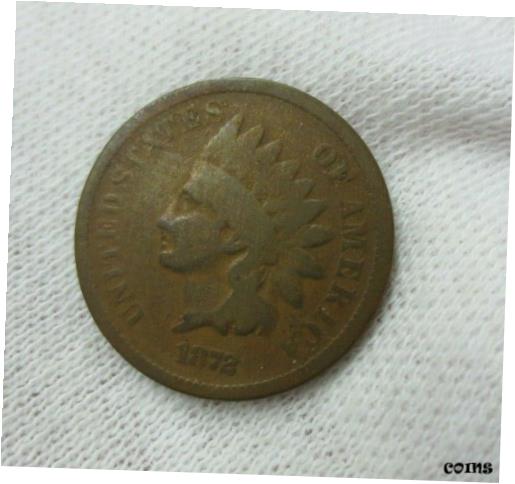 アンティークコイン コイン 金貨 銀貨 [送料無料] 1872 Indian Head Cent CIRC (45)のサムネイル
