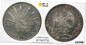 【極美品/品質保証書付】 アンティークコイン コイン 金貨 銀貨 [送料無料] M024 Republic 8 Reales 1895-Mo AB Mo82 PCGS XF Details - Damage