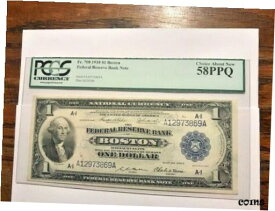 1918 FRN 国民通貨 1 ドル PCGS 58 PPQ #215871918 FRN National Currency 1 Dollar PCGS 58 PPQ #21587