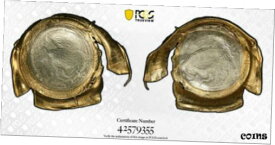 【極美品/品質保証書付】 アンティークコイン 硬貨 ER041 MEXICO. Mint Error -- Obverse Die Cap -- 10 Peso, (1997-2021) PCGS MS65 [送料無料] #oot-wr-8431-1464