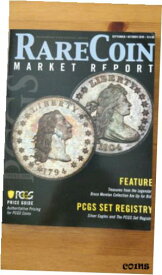 【極美品/品質保証書付】 アンティークコイン コイン 金貨 銀貨 [送料無料] PCGS Rare Coin Market Report 1855 $50 Cover Photo SEP OCT 2020 Price Guide