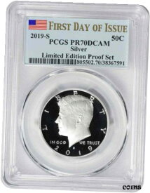 【極美品/品質保証書付】 アンティークコイン コイン 金貨 銀貨 [送料無料] 2019-S Kennedy Silver Half Dollar Limited Edition Proof Set PR70DCAM FDOI PCGS