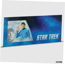 【極美品/品質保証書付】 アンティークコイン コイン 金貨 銀貨 [送料無料] 2018 Niue $1 Fine Silver - Star Trek - The Original: Comandant Spock /50000