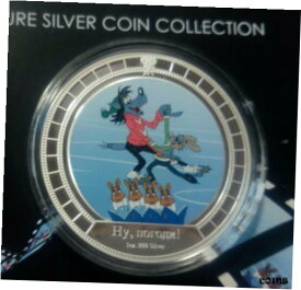 【極美品/品質保証書付】 アンティークコイン コイン 金貨 銀貨 [送料無料] Niue SET 2 x 2 dollar 2011 4$ Russian Cartoons Silver 2oz box COA