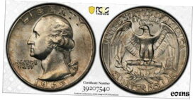 【極美品/品質保証書付】 アンティークコイン コイン 金貨 銀貨 [送料無料] 1965 25C Washington Quarter Dollar PCGS MS67. 39207540