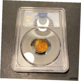 【極美品/品質保証書付】 アンティークコイン コイン 金貨 銀貨 [送料無料] MS65 1948-S 10C Roosevelt Silver Dime, PCGS Secure- Vivid Orange Rainbow Toned