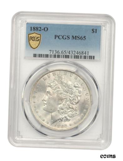 アンティークコイン コイン 金貨 銀貨 [送料無料] 1882-O $1 PCGS MS65 - Morgan Silver Dollar