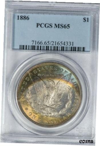 アンティークコイン コイン 金貨 銀貨 [送料無料] 1886 Morgan PCGS