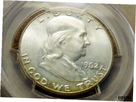 【極美品/品質保証書付】 アンティークコイン コイン 金貨 銀貨 [送料無料] RARE 1962 MS63 FS-401 BUGS BUNNY SILVER FRANKLIN - PCGS