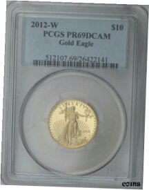 【極美品/品質保証書付】 アンティークコイン コイン 金貨 銀貨 [送料無料] 2012-W $10 Gold American Eagle - 1/4 Troy oz. Gold Content PCGS PR69DCAM