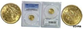 【極美品/品質保証書付】 アンティークコイン 金貨 1905 $2.50 Gold Coin PCGS MS-64 [送料無料] #gct-wr-8791-8496