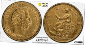 【極美品/品質保証書付】 アンティークコイン コイン 金貨 銀貨 [送料無料] DENMARK 1874 10 KRONER GOLD COIN PCGS AU55 KEY DATE SCARCE COIN