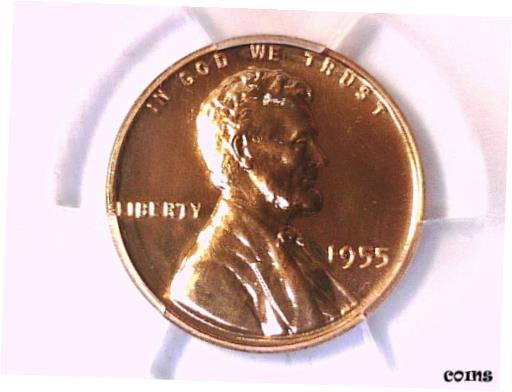 アンティークコイン コイン 金貨 銀貨 [送料無料] 1955 Proof Lincoln Wheat Cent Penny PCGS PR 68 RD 42497851 0