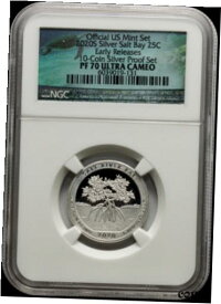 【極美品/品質保証書付】 アンティークコイン コイン 金貨 銀貨 [送料無料] 2020S Salt River Bay Proof Silver Quarter [99.9% Silver] PF70 DCAM Early Release