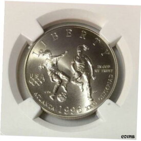 【極美品/品質保証書付】 アンティークコイン コイン 金貨 銀貨 [送料無料] 1996 S Olympics Soccer Half Dollar NGC MS70 ***Rev. Tye's Coin Stache** #300989