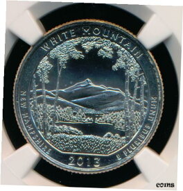 【極美品/品質保証書付】 アンティークコイン コイン 金貨 銀貨 [送料無料] 2013-P WHITE MOUNTAIN PARKS QUARTER NGC MS67