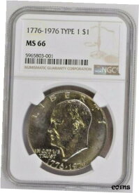 【極美品/品質保証書付】 アンティークコイン 硬貨 1976 P TYPE 1 Gem Uncirculated MS66 NGC "Holiday Sale" [送料無料] #oot-wr-8905-210